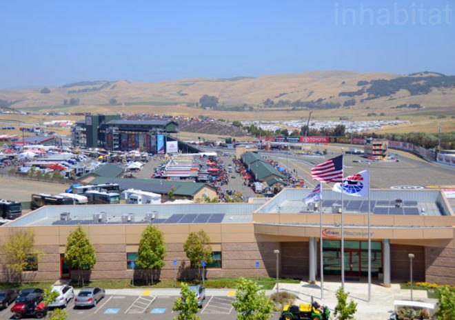 infineon raceway, panasonic, solar panels, photovoltaic panels, solar power, renewable energy, green design, sustainable design, green racetrack, nascar, green racing, solar energy, photovoltaic array, green cars, green transportation, green motorsports, sustainable transportation