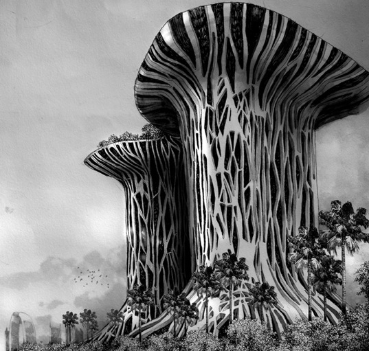 green design, passive design, sustainable design, natural lighting, natural ventilation, mangrove, eco-design, Jakarta, Mangrove Towers, Agung Sedayu Center
