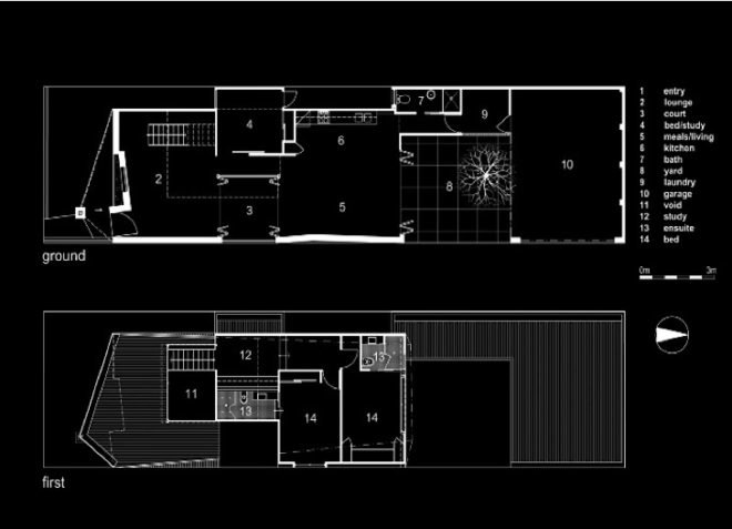 green design, brunswick, kavellaris urban design, jones house, colorbond roofing, brick veneer, passive design, status quo, skylight, natural lighting, natural ventilation, "hipped roof"