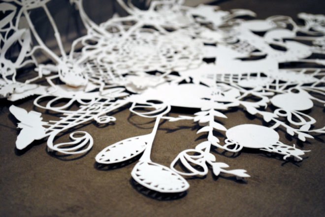 paper art, paper cities, laura cooperman, fine artist, intricate landscapes, tribute to loss, cityscape art, inspired by travel