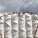 2011 London Olympic Games, Zaha Hadid, Sinclair Knight Merz, Wilkinson Eyre, KSS, basketball arena, recyclable design, steel, white-clad stadium, sustainable development, eco-design, sustainable design, sustainable stadia, temporary architecture