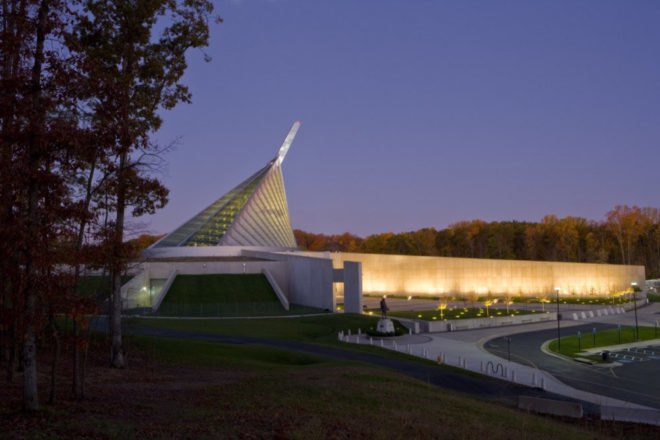 national museum of the marine corps, marine corps museum, marine corps heritage center, fentress architects, quantico marine base, USMC museum, Rosenthal photograph, Raising the Flag on Iwo Jima, semper fidelis