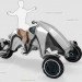 Attila Tari, Saddle Concept, Saddle Trike, electric tricycle, electric bike, EV, electric vehicle, concept vehicle, green automotive design, green transportation, alternative transportation