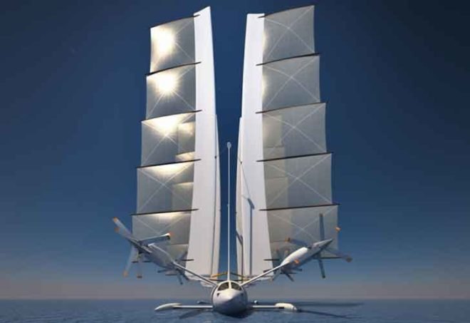 Octuri Yacht Plane, Flying Plane, green transportation, alternative transportation, flying boat, boat plane, green design, green aviation