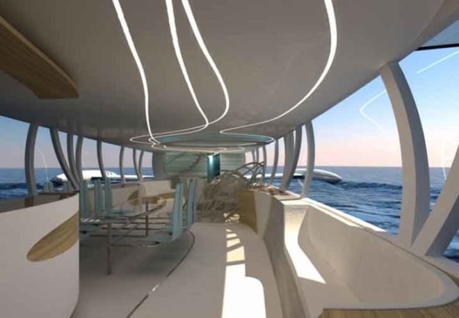 Octuri Yacht Plane, Flying Plane, green transportation, alternative transportation, flying boat, boat plane, green design, green aviation