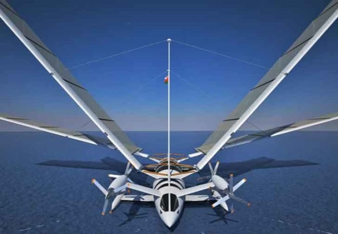 Octuri Yacht Plane, Flying Plane, green transportation, alternative transportation, flying boat, boat plane, green design, green aviation
