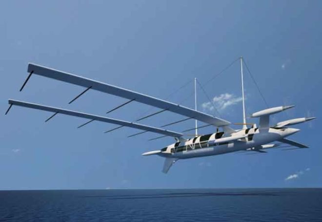 Octuri Yacht Plane, Flying Plane, green transportation, alternative transportation, flying boat, boat plane, green design, green aviation