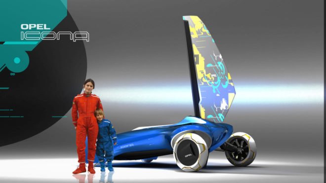 Opel Icona Concept Car, Juan Pablo Bernal P, Opel concept car, Opel Icona, Umea Institute of Design, GM Design Europe, electric vehicle, electric car, alternative transportation, green transportation, green automotive design, green boat, car boat