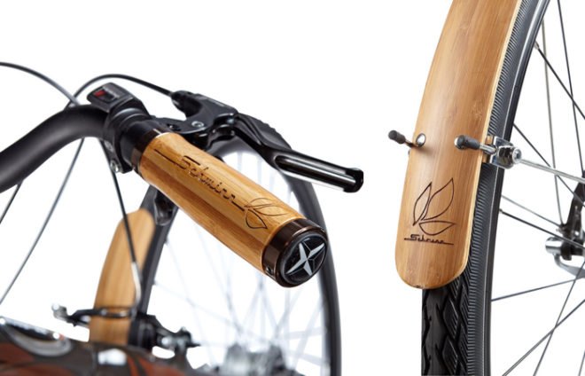 Golden Award, Eurobike 2010, green design, eco design, sustainable design, Schwinn, Schwinn Vestige, flax fiber bike, green transportation, bamboo, bamboo fenders, light up bike, pedal powered light