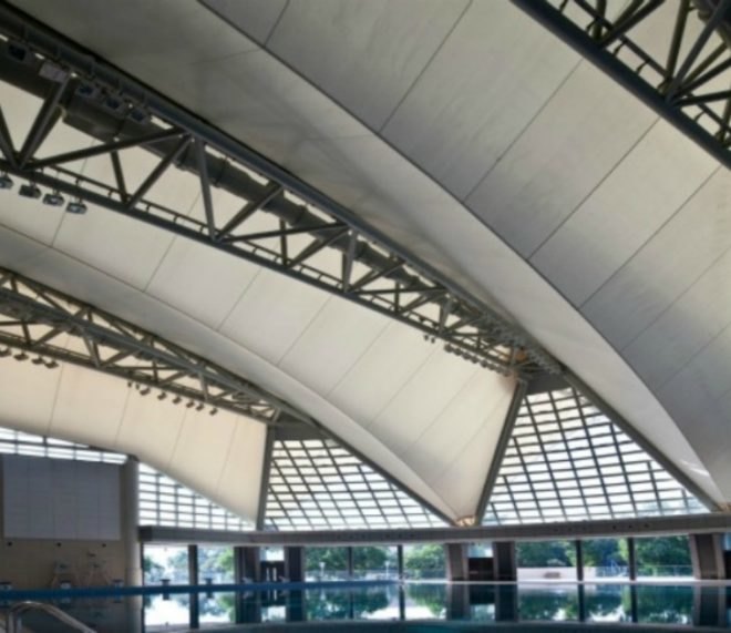 tung chung swimming pool, tung chung hong kong, eco swimming pool design, climatic-responsive swimming pool, tung chung climate responsive swimming pool, ronald lu and partners swimming pool