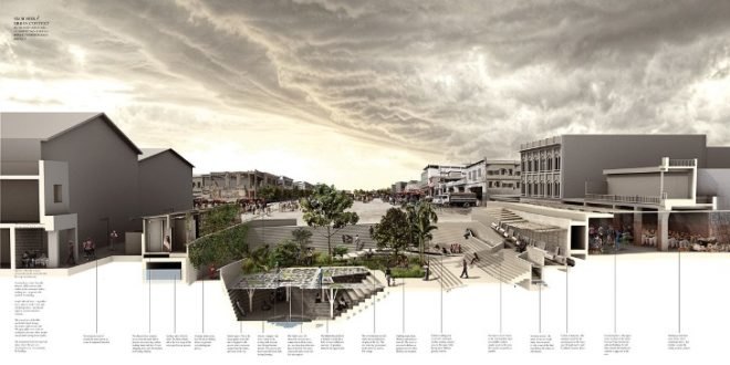 Haiti Simbi Hubs, Aditya Aachi, 2011 Foster + Partners Prize, Haiti, design for health, humanitarian design, green design, sustainable design, eco-design, wastewater treatment, Port-au-Prince, reforestation, irrigation, wastewater treatment, AA School of Architecture