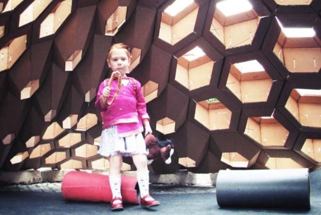 Urban design, Sustainable Materials, social design, Recycling / Compost, green Interiors, biomimicry, Art, Architecture, Bucharest design, romania design, parametric design, honeycomb cardboard, recyclable cardboard, biodegradable materials, igloo shape