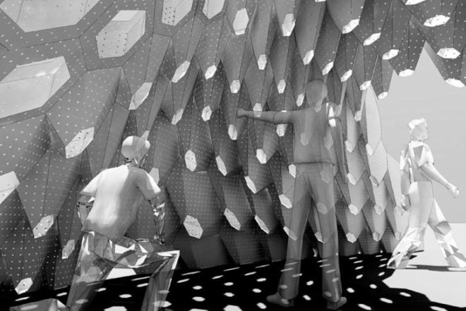 Urban design, Sustainable Materials, social design, Recycling / Compost, green Interiors, biomimicry, Art, Architecture, Bucharest design, romania design, parametric design, honeycomb cardboard, recyclable cardboard, biodegradable materials, igloo shape