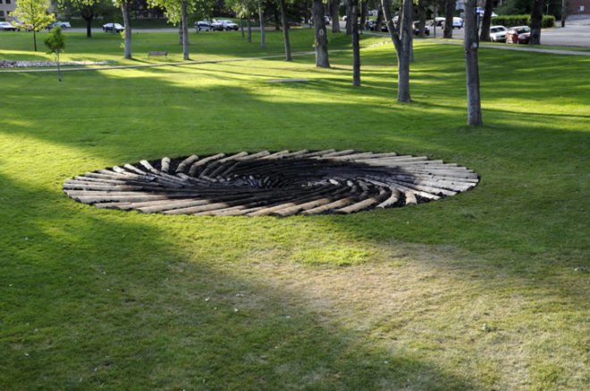 carbon sink, Chris Drury, eco art, mountain pine beetle, Art controversy, Powder River Basin, Wyoming Mining Association, coal industry, effects of caol, caol art, green art, University of Wyoming Art, Cowboys UW, Art protest,