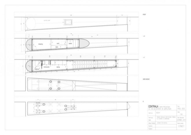 green design, eco design, sustainable design, hanging building, Centrala, narrowist building in Warsaw, Etger Keret