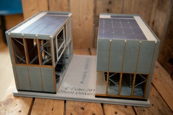 E-Cube, Ghent University, Solar Decathlon, solar home, prefab, passive house, 2011 solar decathlon