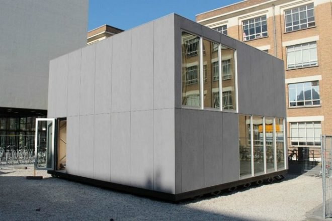 E-Cube, Ghent University, Solar Decathlon, solar home, prefab, passive house, 2011 solar decathlon