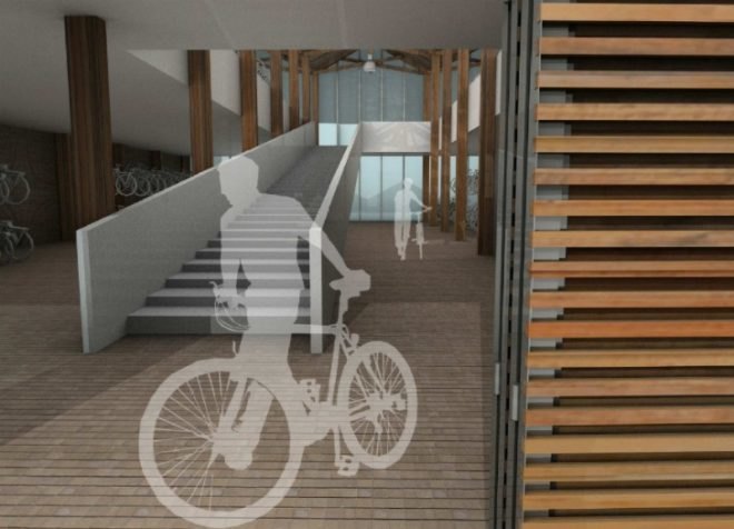 Fietsenpakhuis, Nunc Architecten, bike parking, bicycle warehouse, zaanstad, the netherlands,