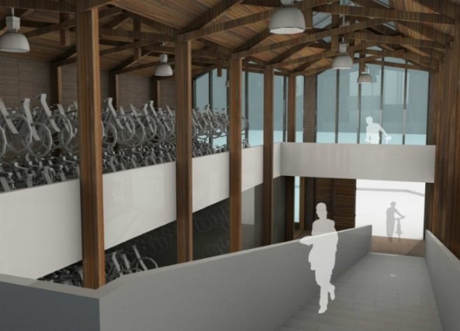 Fietsenpakhuis, Nunc Architecten, bike parking, bicycle warehouse, zaanstad, the netherlands,