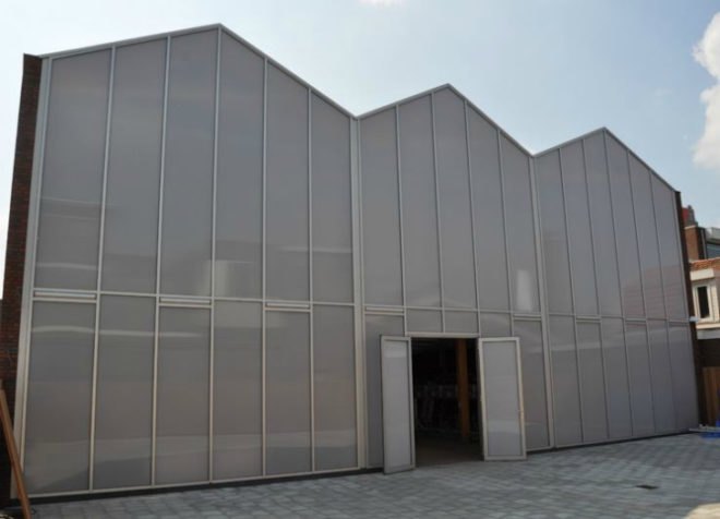 Fietsenpakhuis, Nunc Architecten, bike parking, bicycle warehouse, zaanstad, the netherlands,