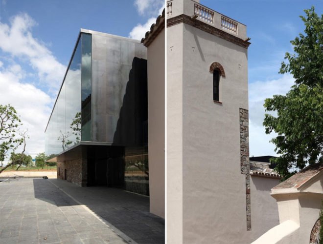 to.bo, green renovation, day lighting,century's old home conversion, eco renovation, glass floor, Converted Spanish Manor, defense tower, eco retrofit, green retrofit, spainish retrofit, spanish architecture