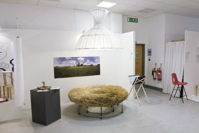 Recycling / Compost,Green Products,Green Materials,Green Lighting,green furniture,Botanical,straw bench,british crafts,scandinavian design,biodegradable materials,briish countryside
