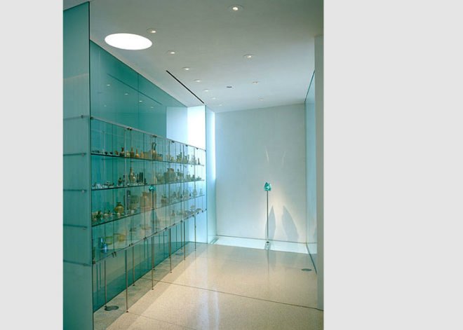 green museum design, green private museum,glass slab wall, Jones Studio inc, eco museum, green building, Arizona green building, rammed earth building, rammed earth museum, rammed earth construction, movable window screen,