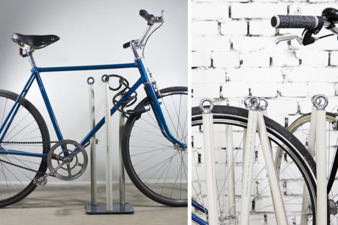 green design, eco design, sustainable design, bike rack, Keha3, Tulip Fun Fun, Grazz, flexible bike rack, bike safety, Estonia