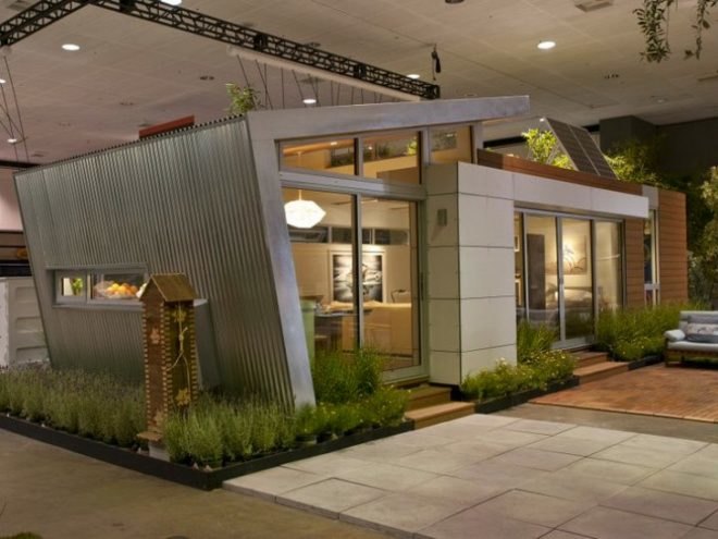 Modern Living Showhouse, Ecofabulous, piecehomes, onebuild, prefab, prefab house, eBay auction, dwell on design