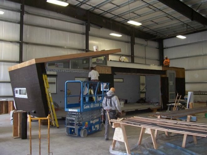 Modern Living Showhouse, Ecofabulous, piecehomes, onebuild, prefab, prefab house, eBay auction, dwell on design