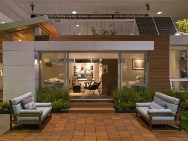 Modern Living Showhouse, Ecofabulous, piecehomes, onebuild, prefab, prefab house, eBay auction, dwell on design