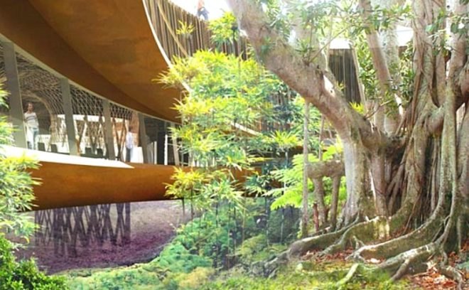 Museum of Civilizations, X-Tu Architects, la reunion island, france, cultural center, solar power, natural ventilation