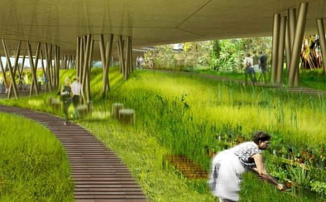 Museum of Civilizations, X-Tu Architects, la reunion island, france, cultural center, solar power, natural ventilation