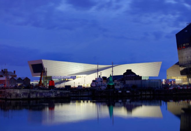 museum of liverpool, liverpool, eco museum, trigeneration, chp, 3xn, uk