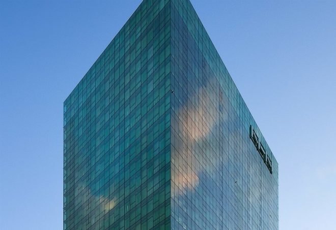 NHN Green Factory, NBBJ, louvers, korea, high performance facade, daylighting