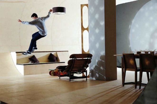 PAS House, Air Architecture, Pierre Andre Senizergues, skateboarding, skate house, fracois perrin, eco home,