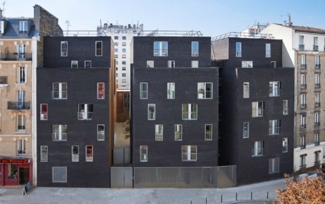 Paris Student Residence, LAN Architecture, paris, student housing, high energy performance, energy efficient building