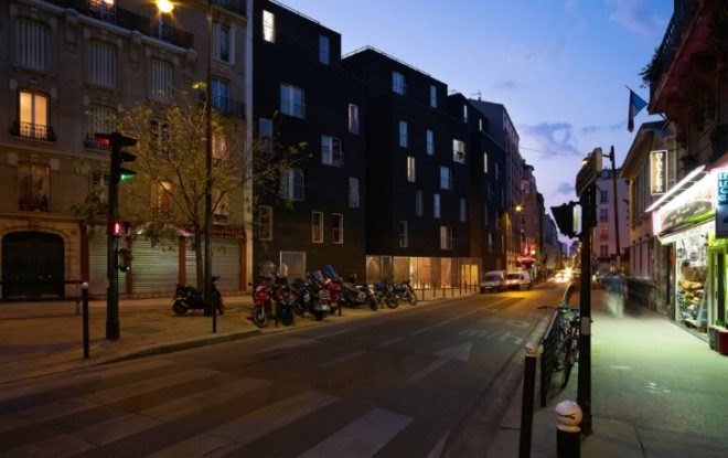 Paris Student Residence, LAN Architecture, paris, student housing, high energy performance, energy efficient building