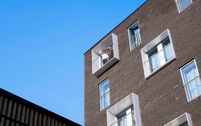 Paris Student Residence, LAN Architecture, paris, student housing, high energy performance, energy efficient building