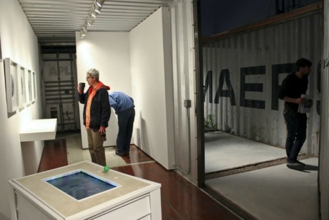 The Periscope Project, cargotecture, shipping containers, gallery space, exhibition space, art studios, san diego