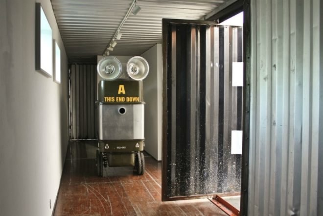 The Periscope Project, cargotecture, shipping containers, gallery space, exhibition space, art studios, san diego