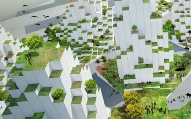 Rio Olympic Port, JDS Architects, NE Arquitetura, Rio de Janeiro, Olympics, green roofs, terraced green roofs