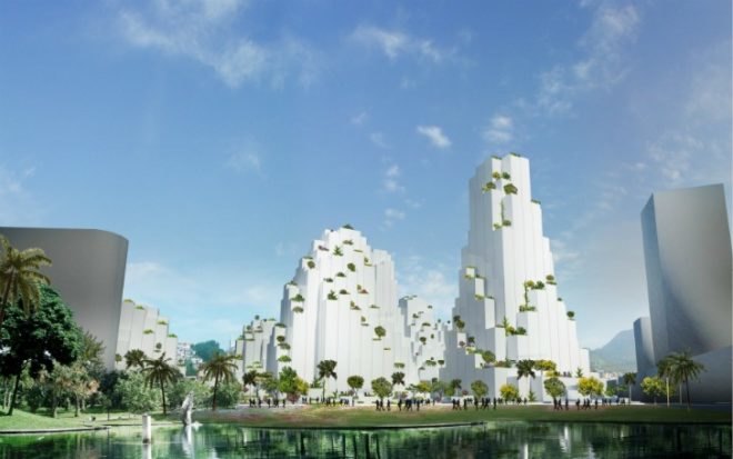 Rio Olympic Port, JDS Architects, NE Arquitetura, Rio de Janeiro, Olympics, green roofs, terraced green roofs