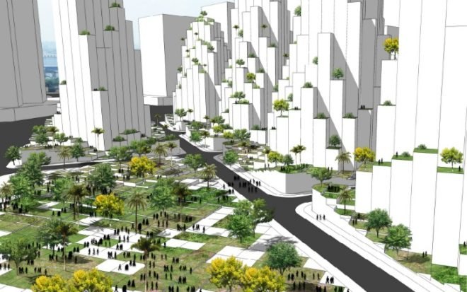 Rio Olympic Port, JDS Architects, NE Arquitetura, Rio de Janeiro, Olympics, green roofs, terraced green roofs