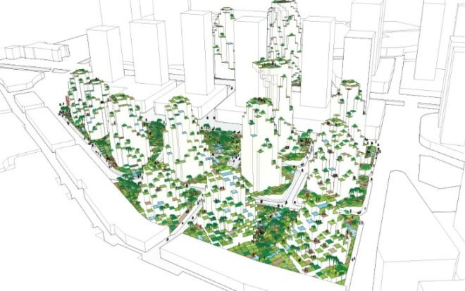Rio Olympic Port, JDS Architects, NE Arquitetura, Rio de Janeiro, Olympics, green roofs, terraced green roofs