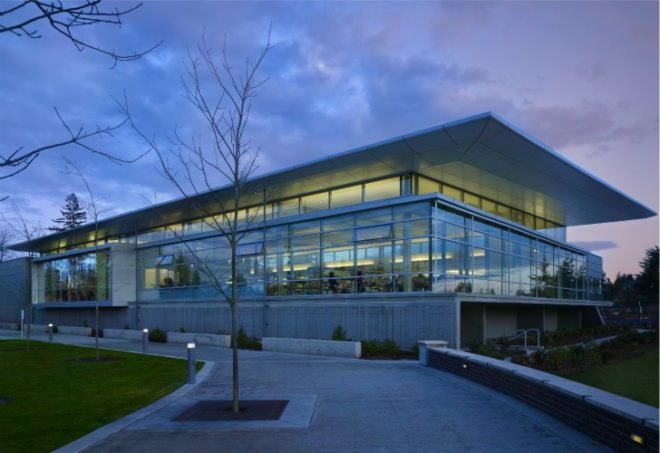 Sammamish Library, Perkins and Will, library, green roof, daylighting, washington, eco library