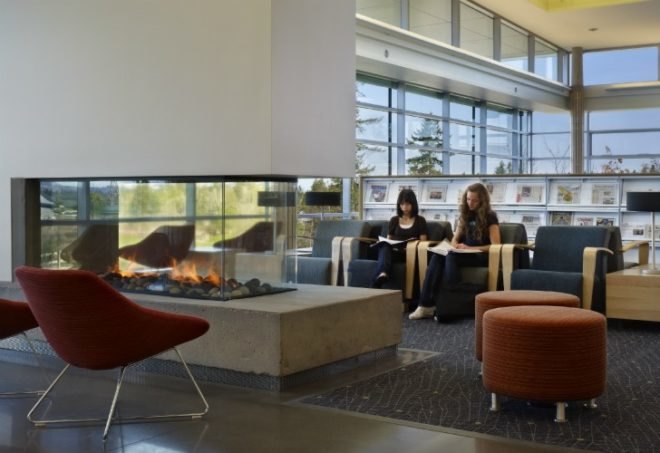 Sammamish Library, Perkins and Will, library, green roof, daylighting, washington, eco library