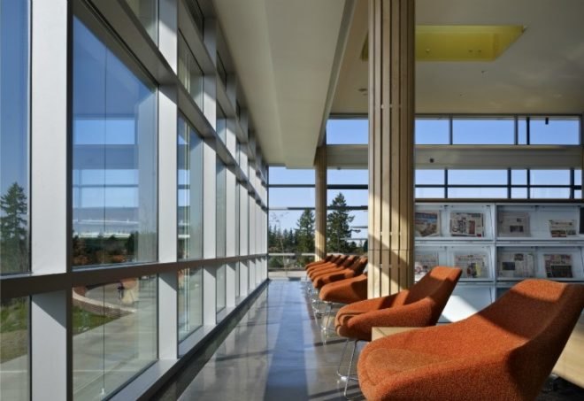 Sammamish Library, Perkins and Will, library, green roof, daylighting, washington, eco library