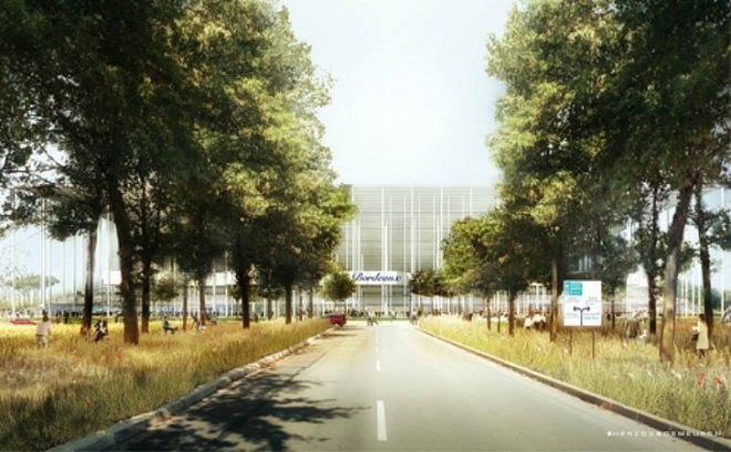 Stade de Bordeaux. Herzog de Meuron, bordeaux, stadium, solar power, france