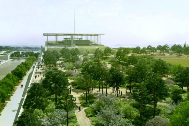 Stavros Niarchos Foundation Cultural Center, Renzo Piano, green roof, athens, library, opera, cultural center